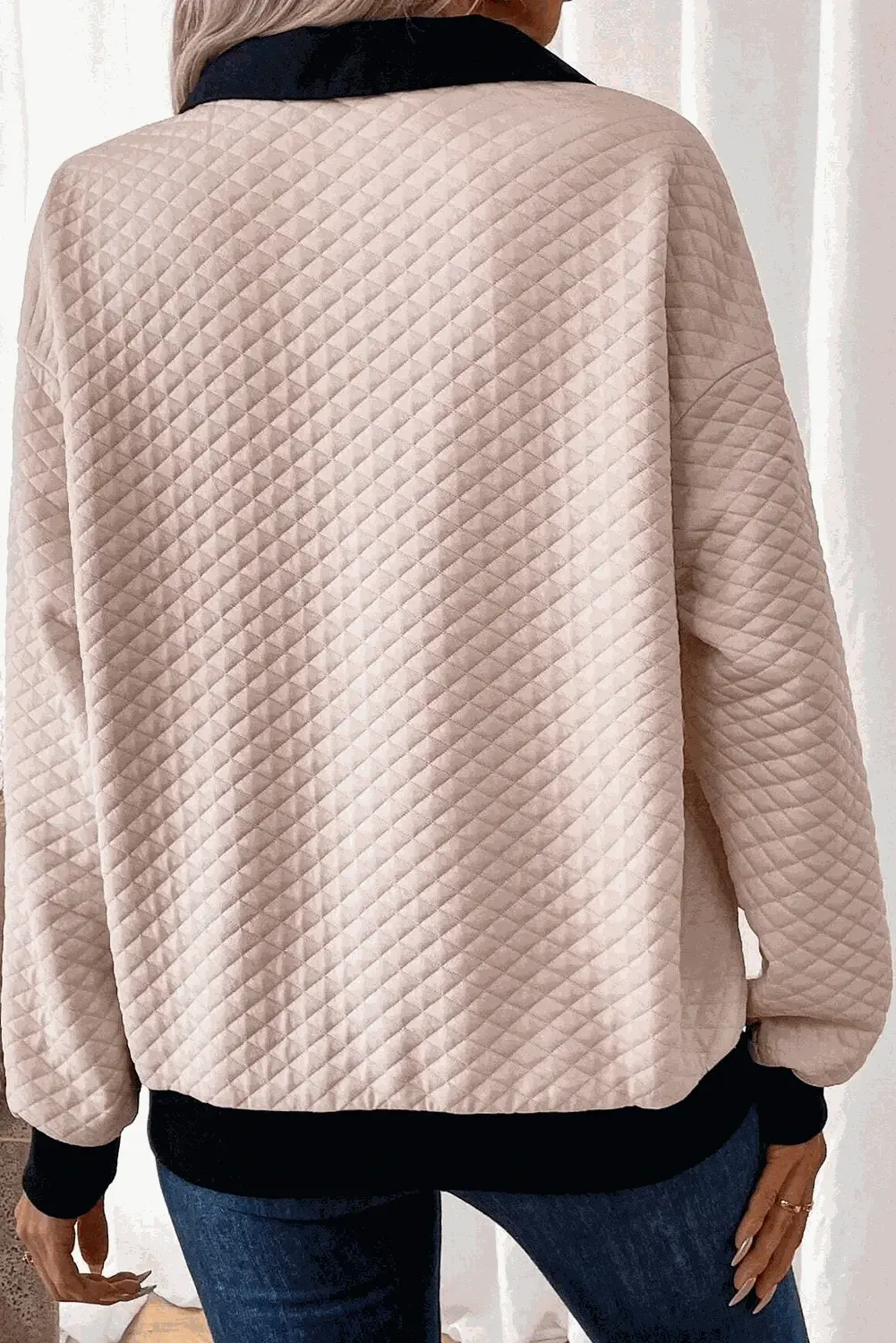 Shirts Trendsi Chic long sleeve collared blouse
