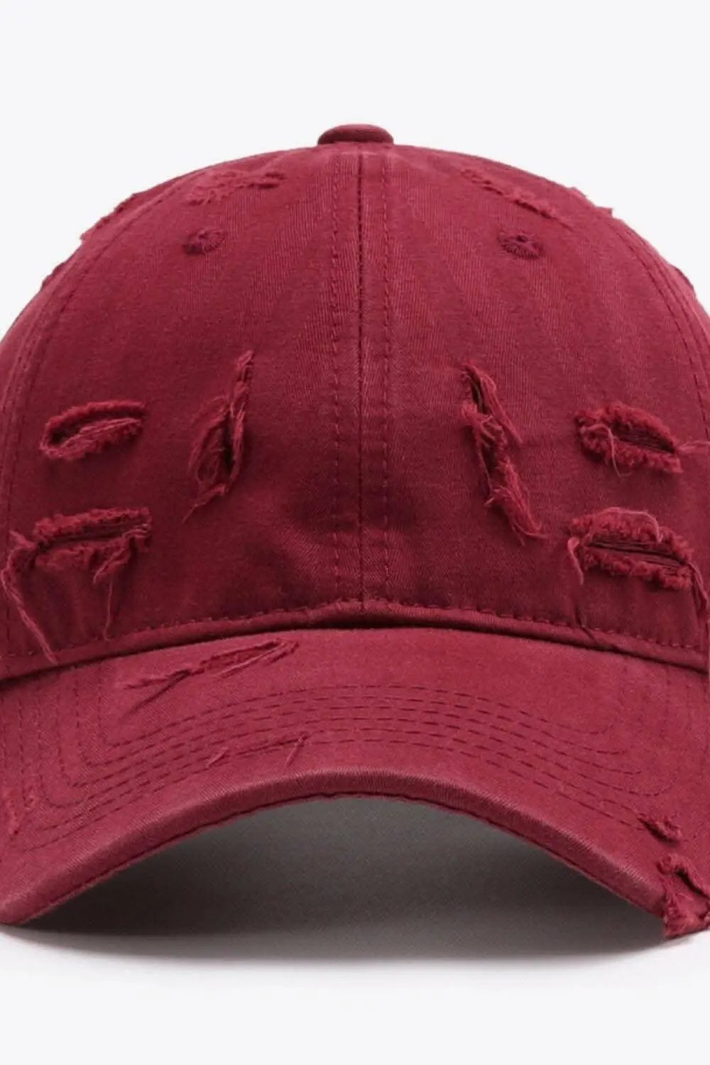 Gorra de béisbol desgastada Trendsi de algodón ajustable — Estilo vintage