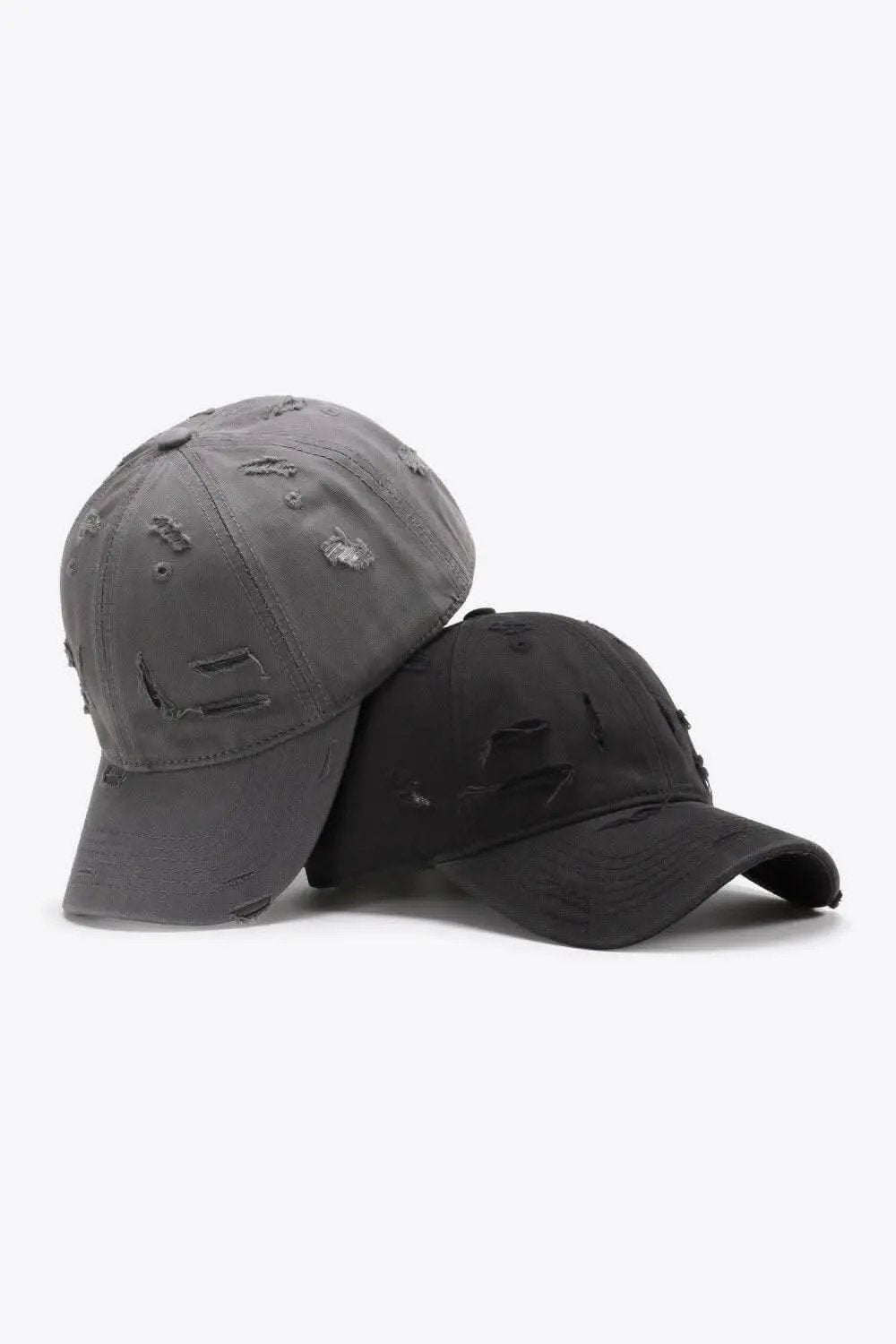 Gorra de béisbol desgastada Trendsi de algodón ajustable — Estilo vintage