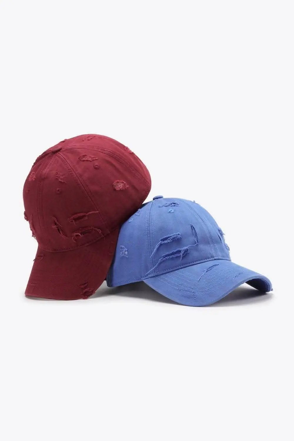 Gorra de béisbol desgastada Trendsi de algodón ajustable — Estilo vintage