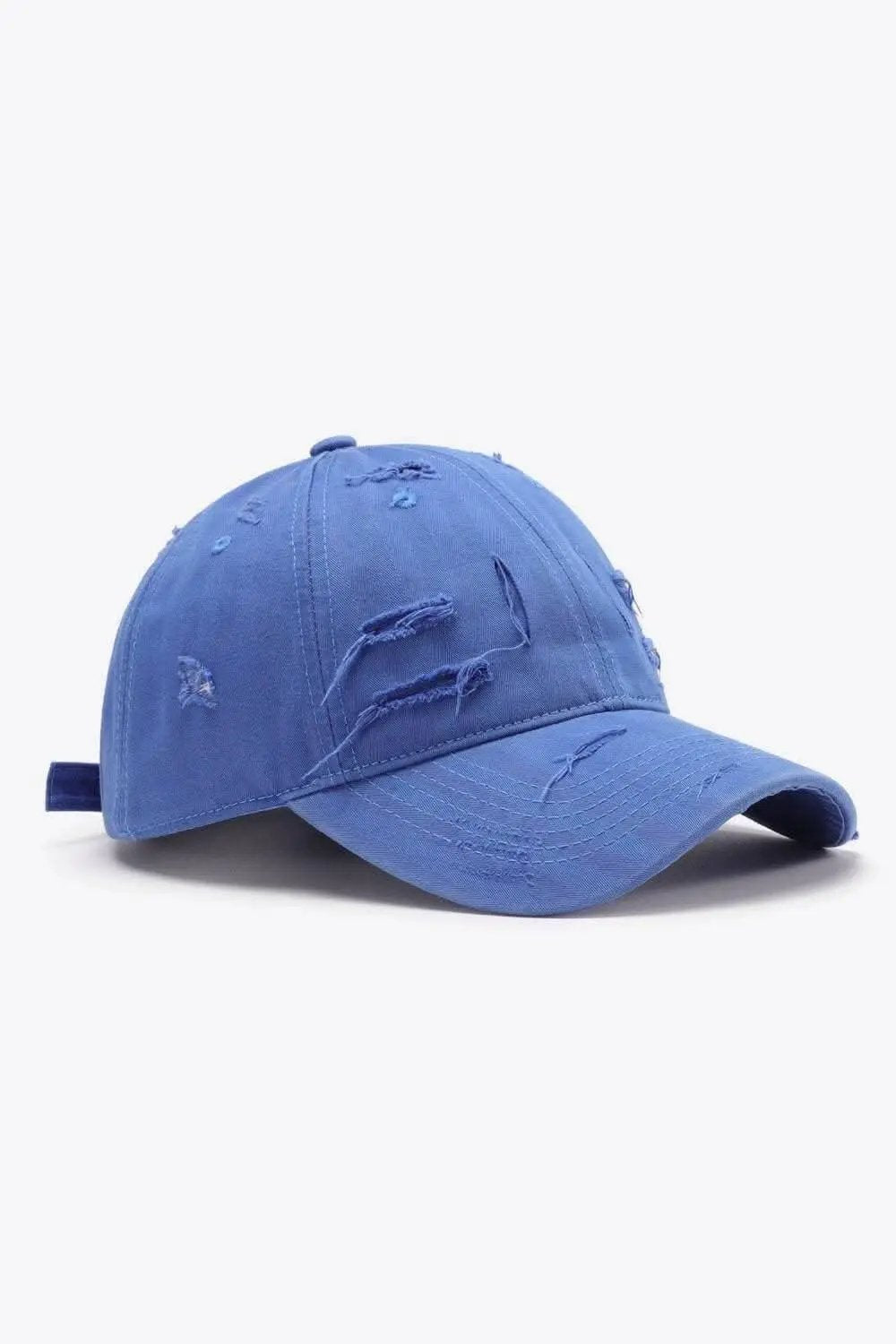 Gorra de béisbol desgastada Trendsi de algodón ajustable — Estilo vintage