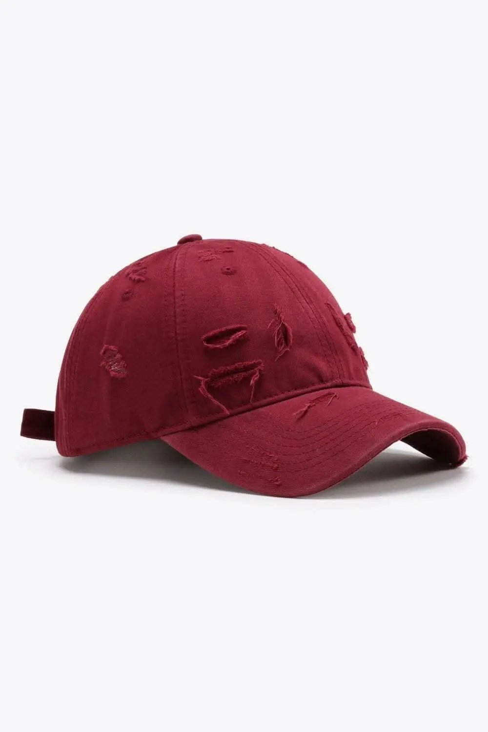 Gorra de béisbol desgastada Trendsi de algodón ajustable — Estilo vintage