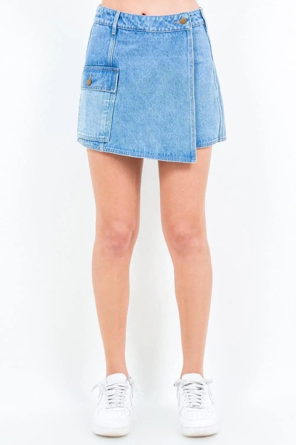 Shorts Trendsi Trendy cargo pocket skort, mini