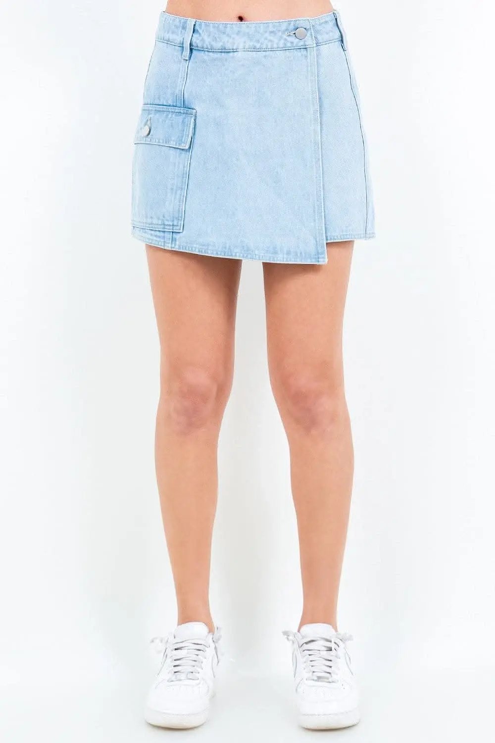 Trendsi Cargo Skort Mini With Pockets — Chic Utility Style