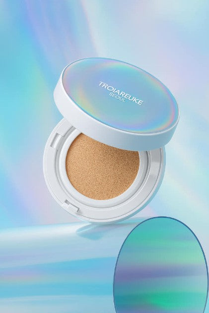 TROIAREUKE Seoul Aesthetic Cushion SPF50+ PA++++ 15g (2colors)