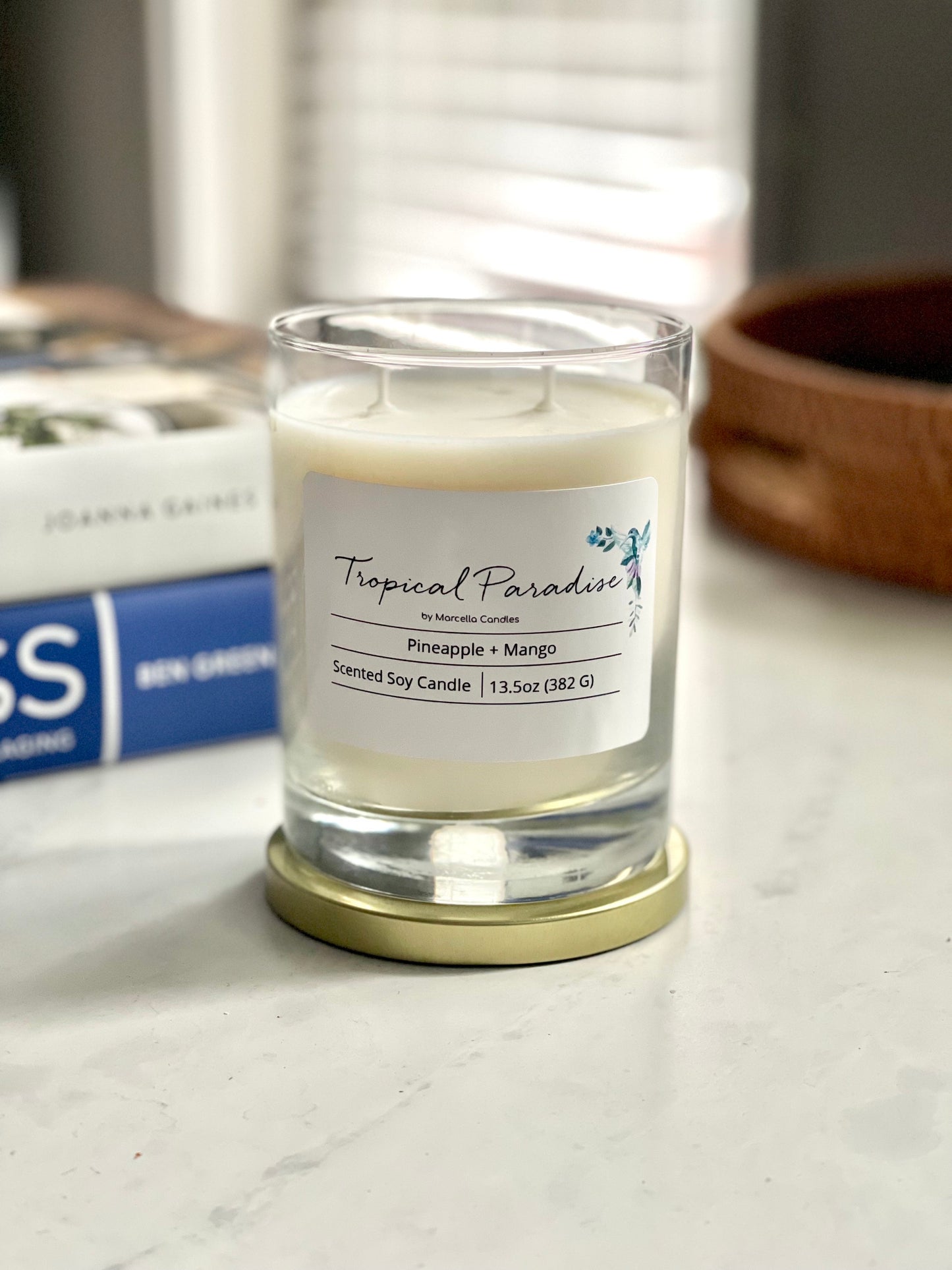 Tropical Paradise Pineapple + Mango 13.5oz Soy Candle