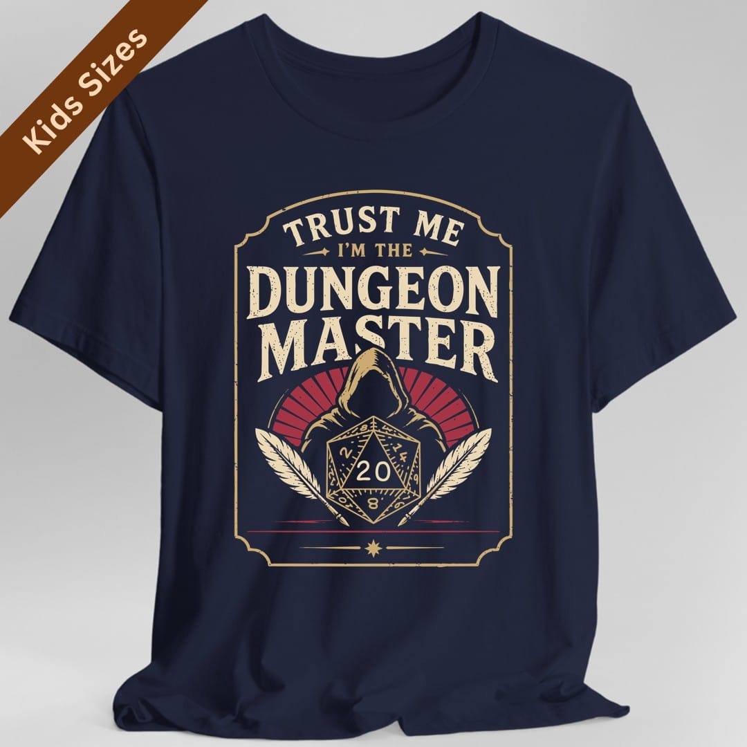 Trust Me I'm The Dungeon Master Kids T-Shirt