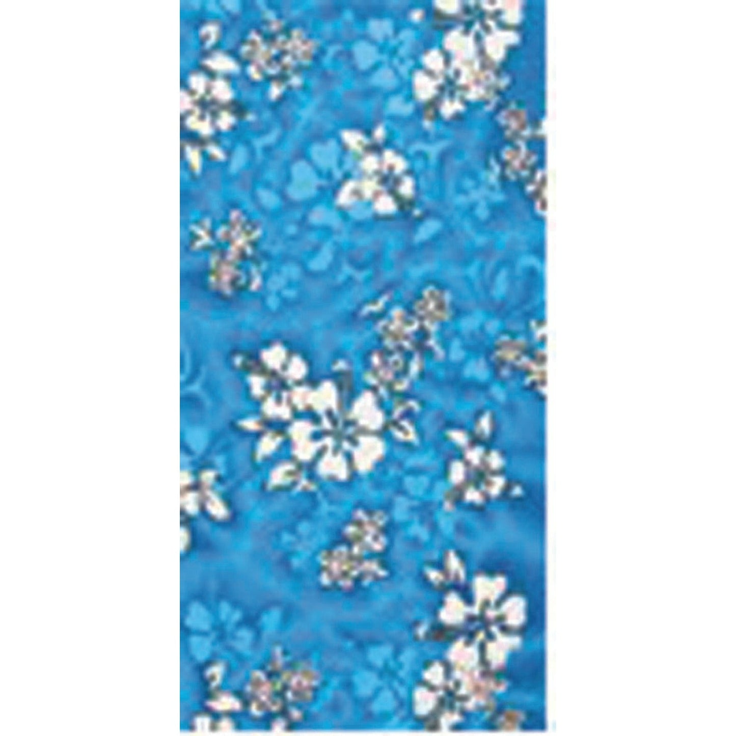 Toalla de playa Sola con hibiscos rojos/azules/azul marino de 30 x 60 pulgadas
