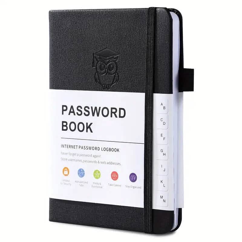 Ultimate Secure Password Organizer Journal