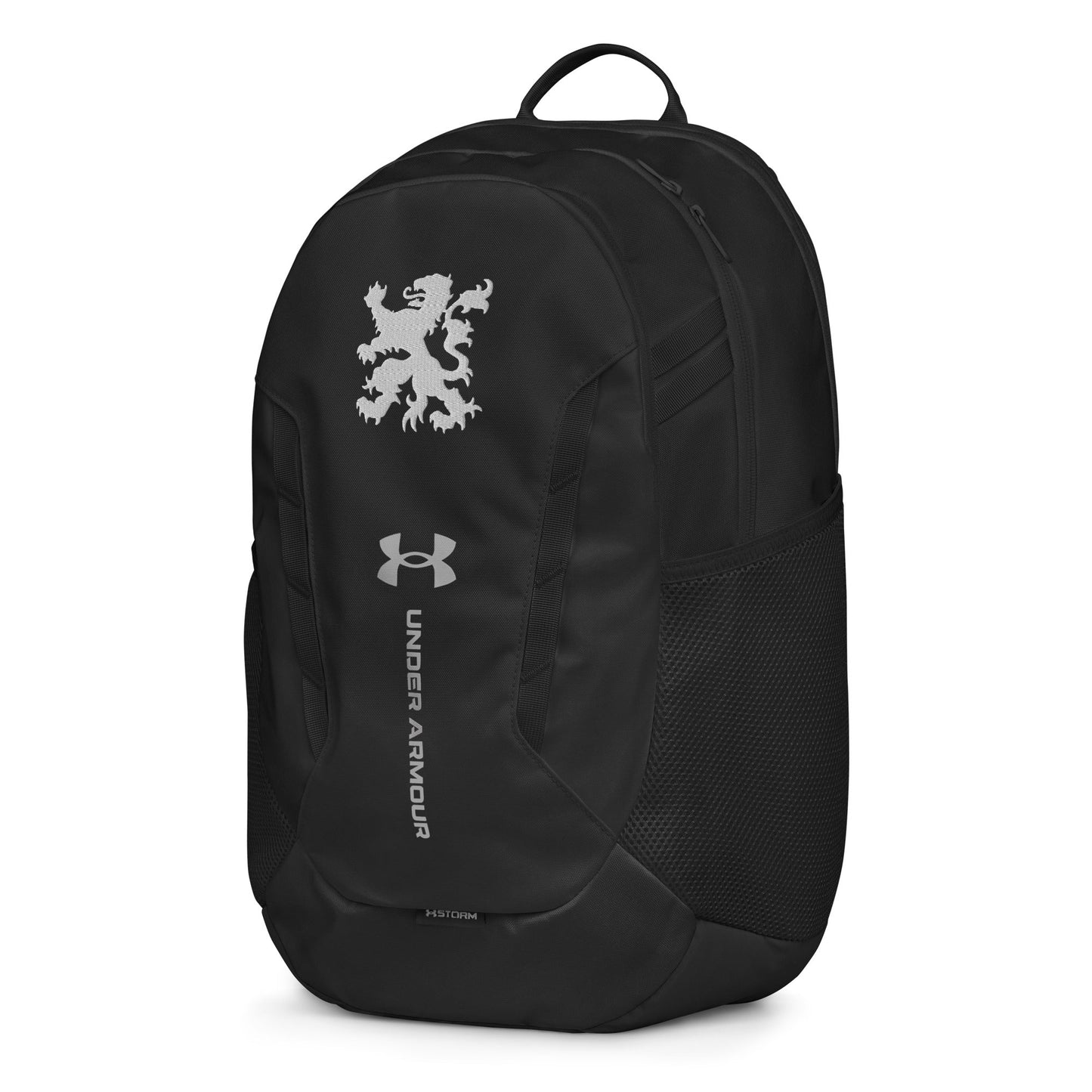 Holandés - mochila para portátil Under Armour® para la vuelta al cole / al trabajo Bordado blanco