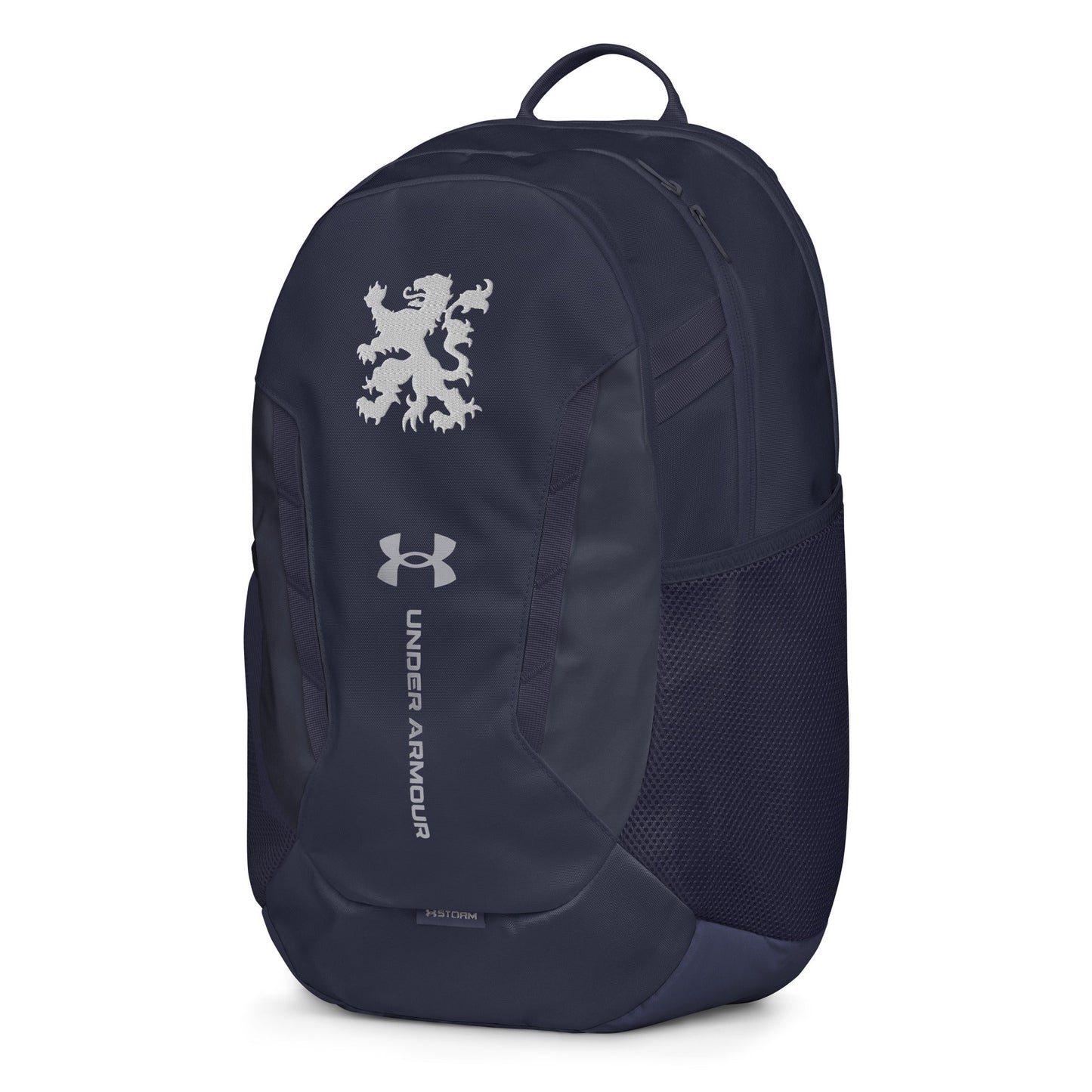 Holandés - mochila para portátil Under Armour® para la vuelta al cole / al trabajo Bordado blanco