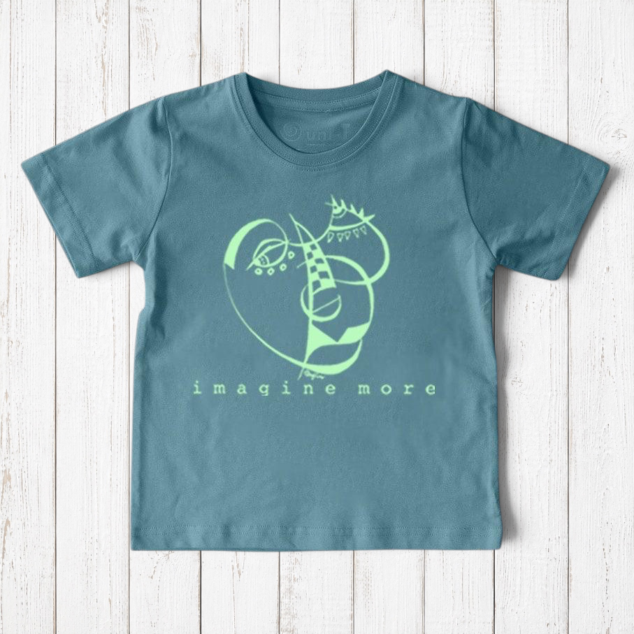 "Imagine More" Creative T-Shirt for Kids