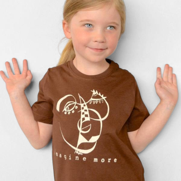 "Imagine More" Creative T-Shirt for Kids