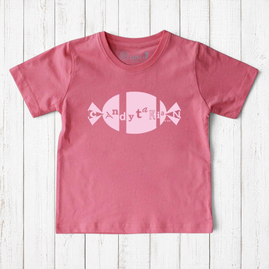 Camiseta infantil de caramelos "Candytarian"