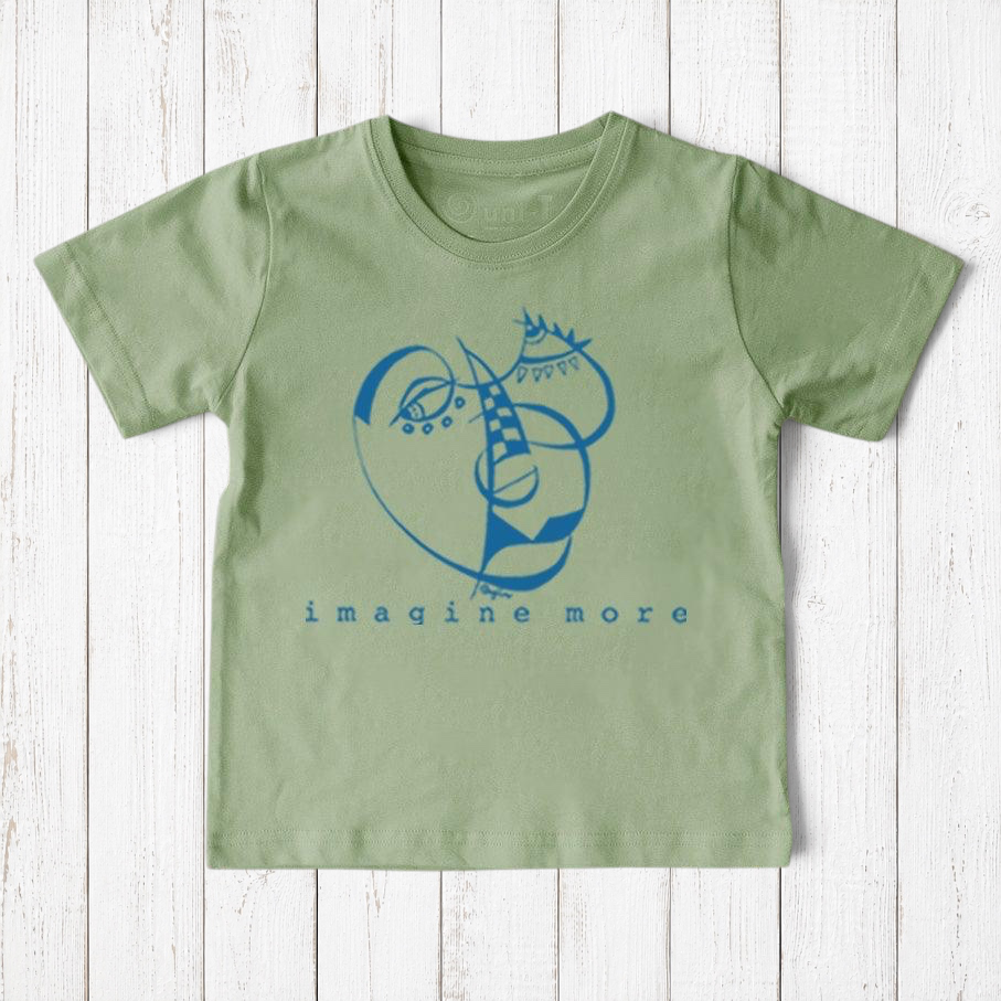 "Imagine More" Creative T-Shirt for Kids