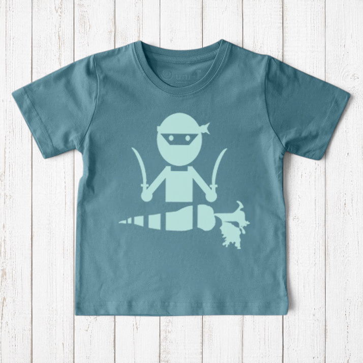 "Veggie Ninja" T-Shirt for Kids