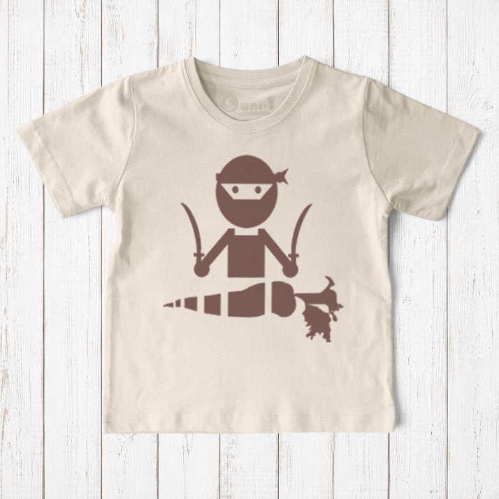 "Veggie Ninja" T-Shirt for Kids