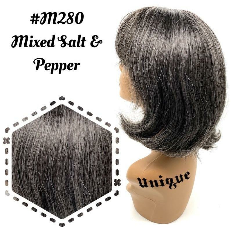 Unique 100% Human Hair Full Wig Style J Hairpiece