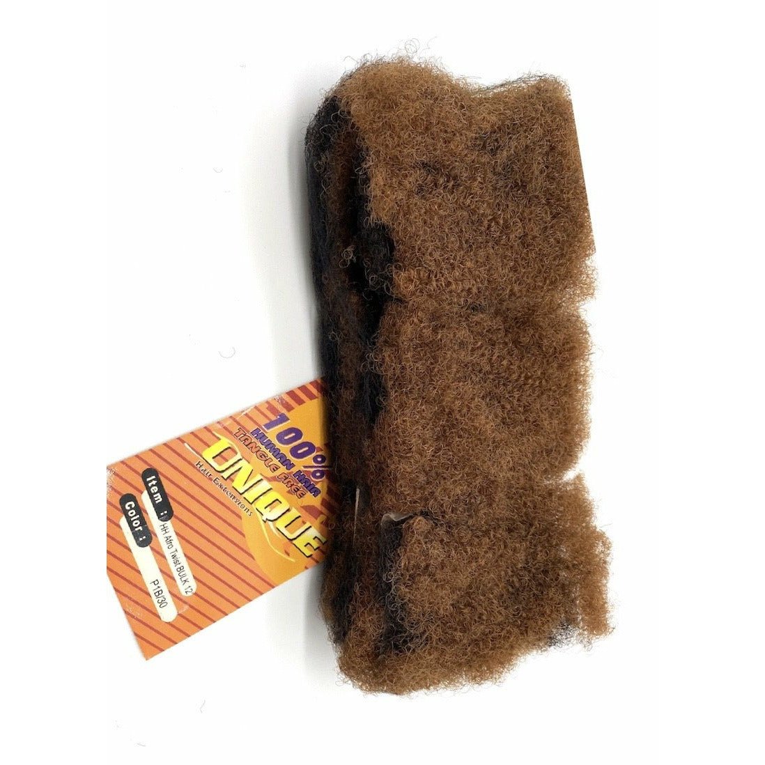 Unique Human Hair Afro Twist Bulk New With Tags - Choose Length