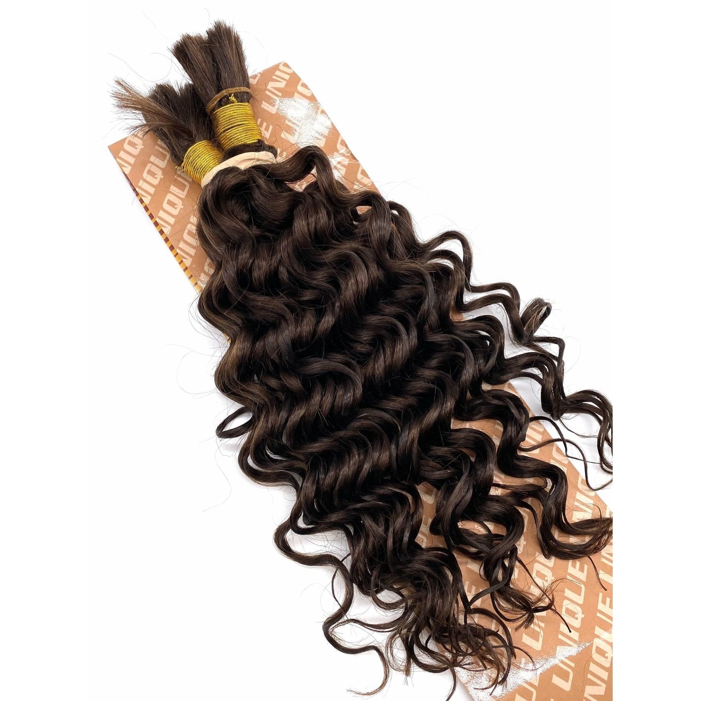 Unique's Human Hair New Deep Bulk - Choose Length