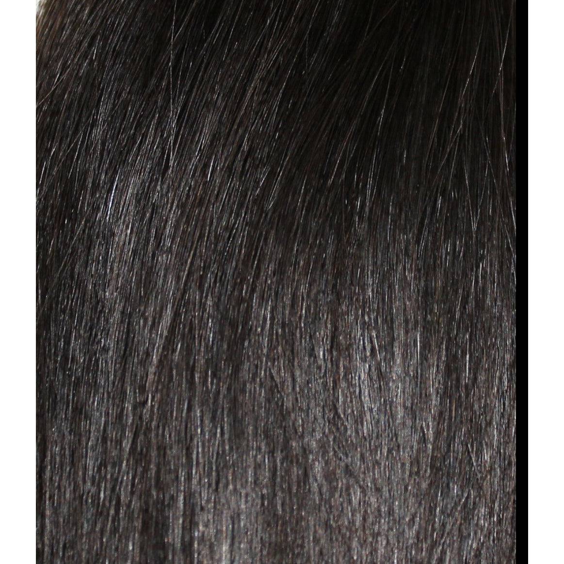 Unique Human Hair Perm Straight 18 Inch Hairpiece