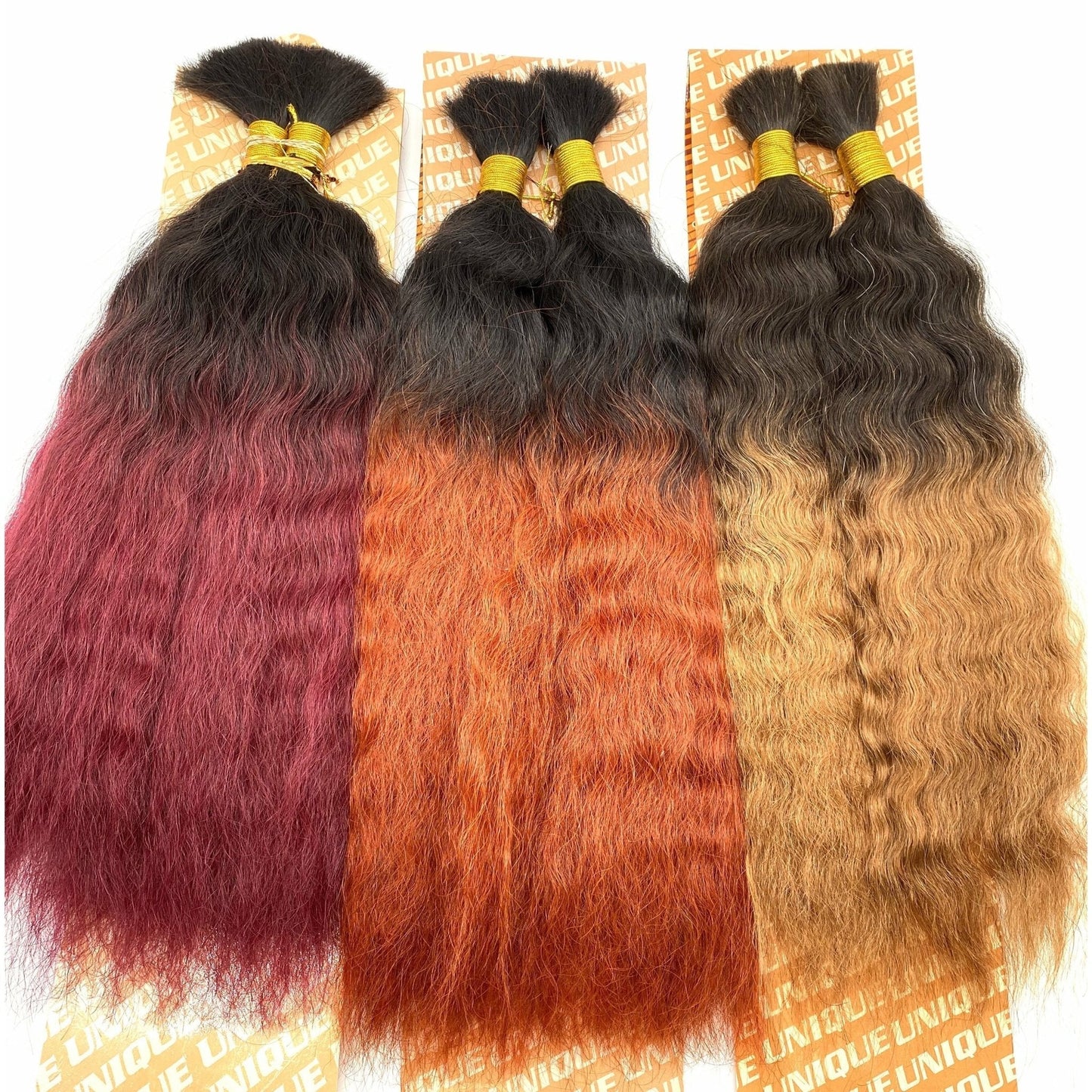 VIP Extensions Unique's Super Bulk 100% Human Hair 18"