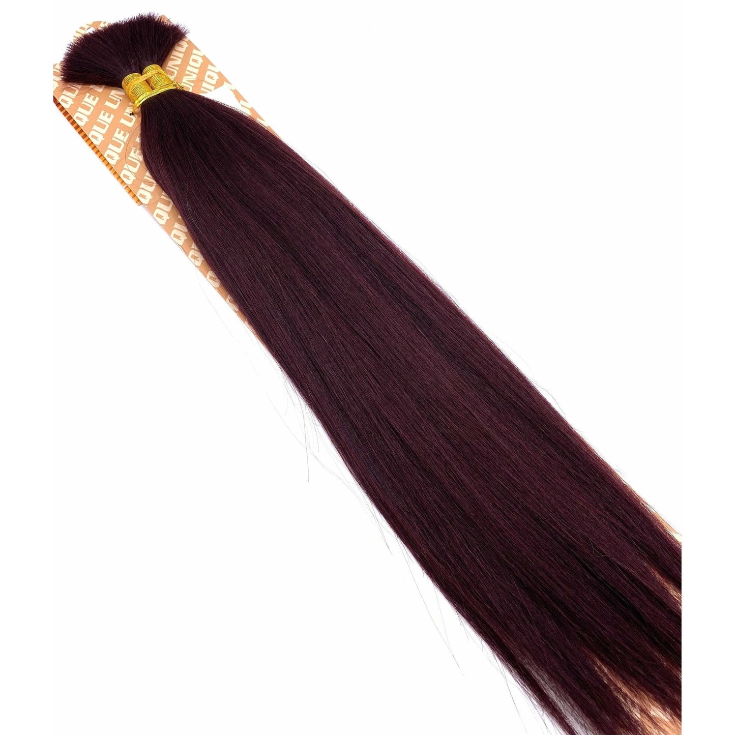 Unique's Yaki Bulk 100% Human Hair 18" Hair Extensions, New With Tags