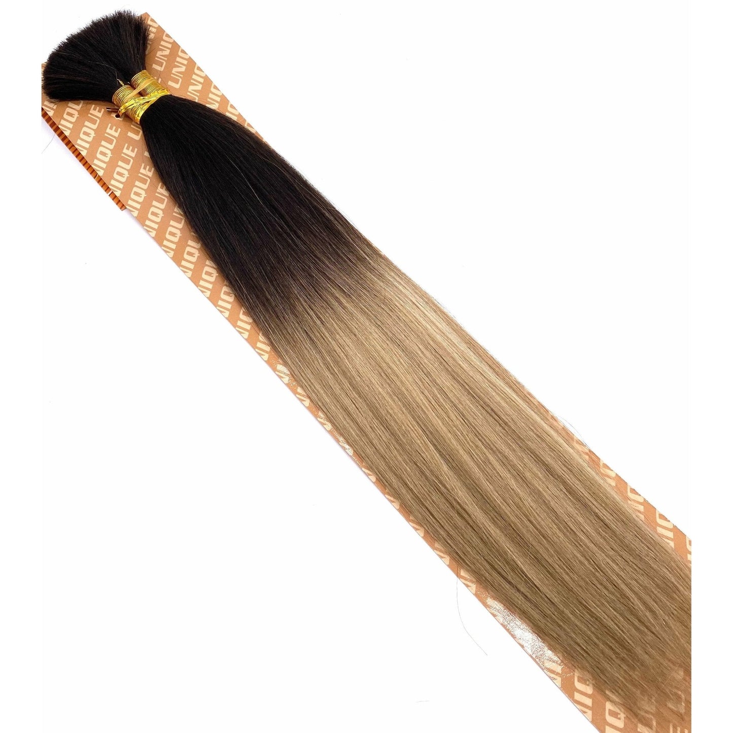 Unique's Yaki Bulk 100% Human Hair 18" Hair Extensions, New With Tags