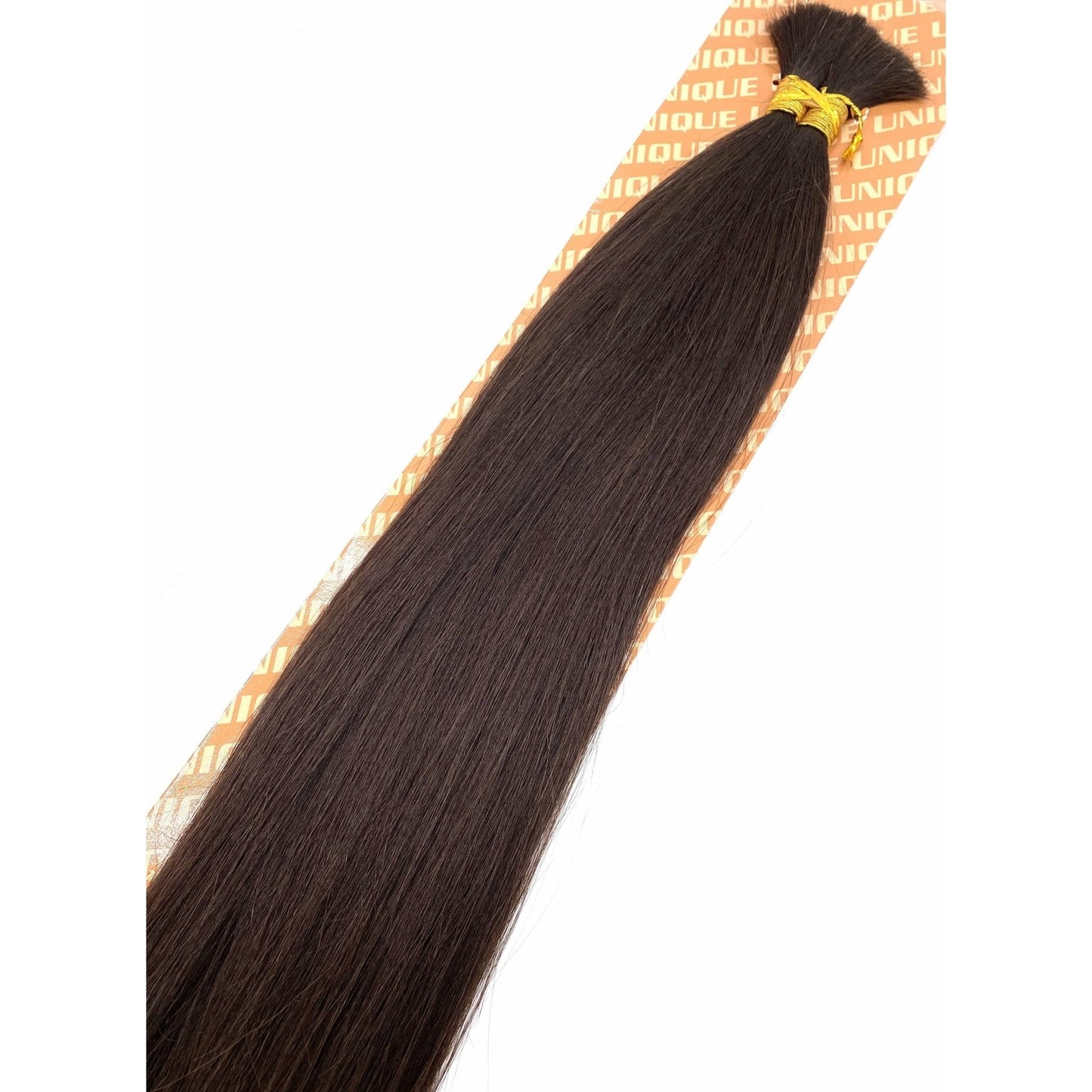 Unique's Yaki Bulk 20" 100% Human Hair Extensions - Choose Size