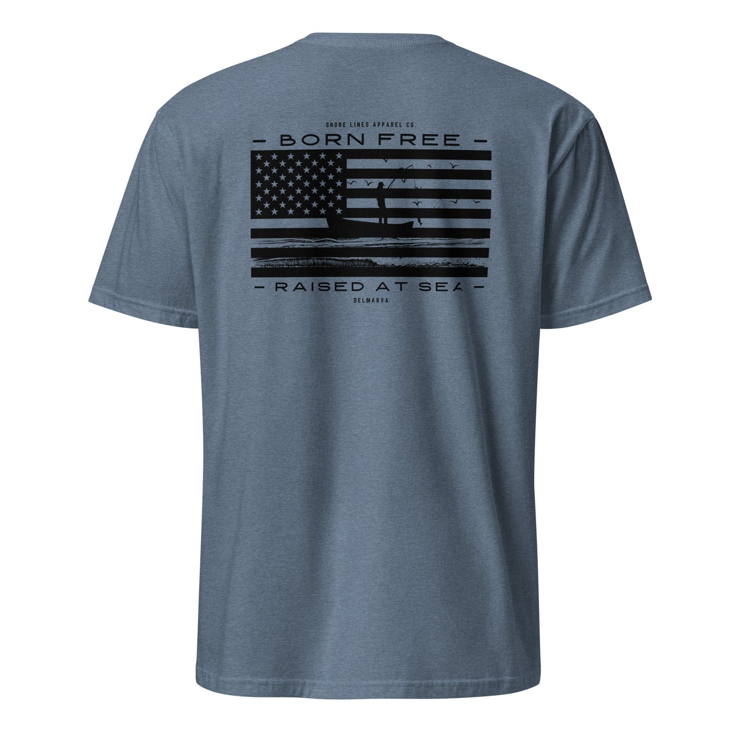 Born Free Raised at Sea | Short Sleeve