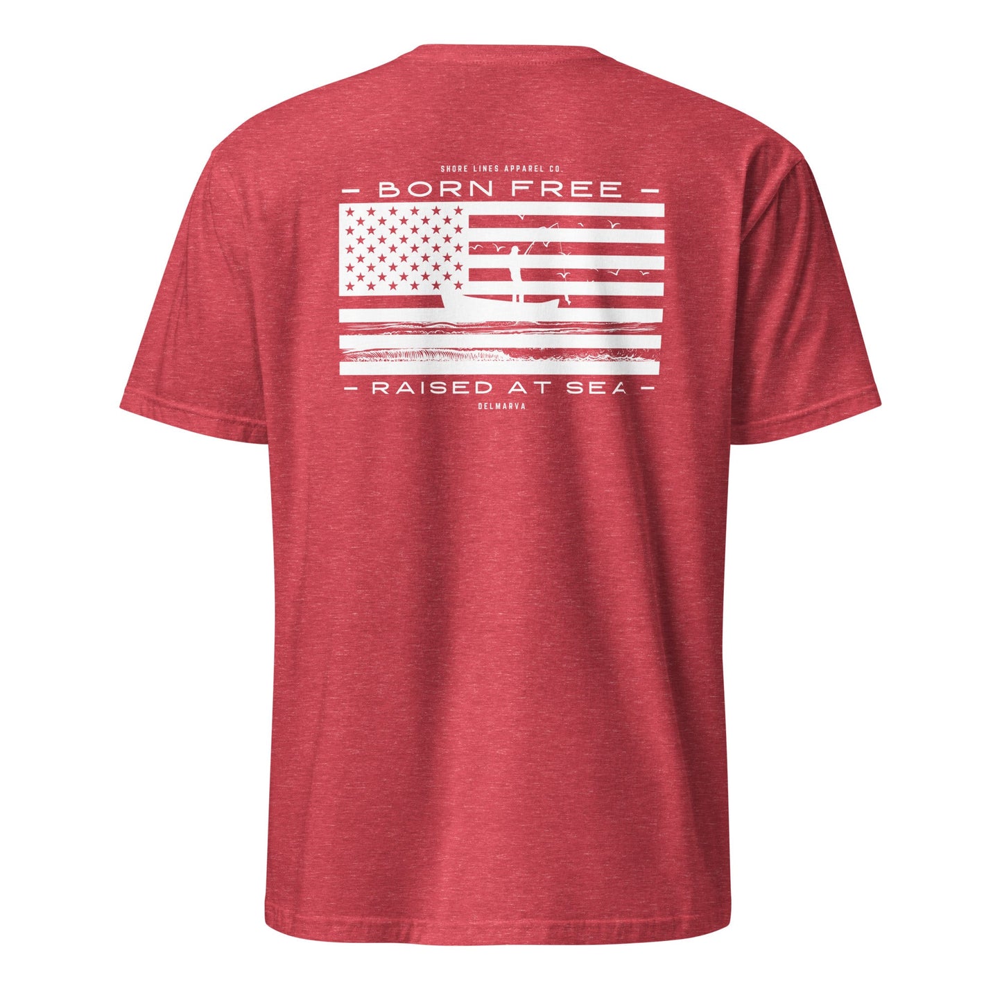 Born Free Raised at Sea | Short Sleeve
