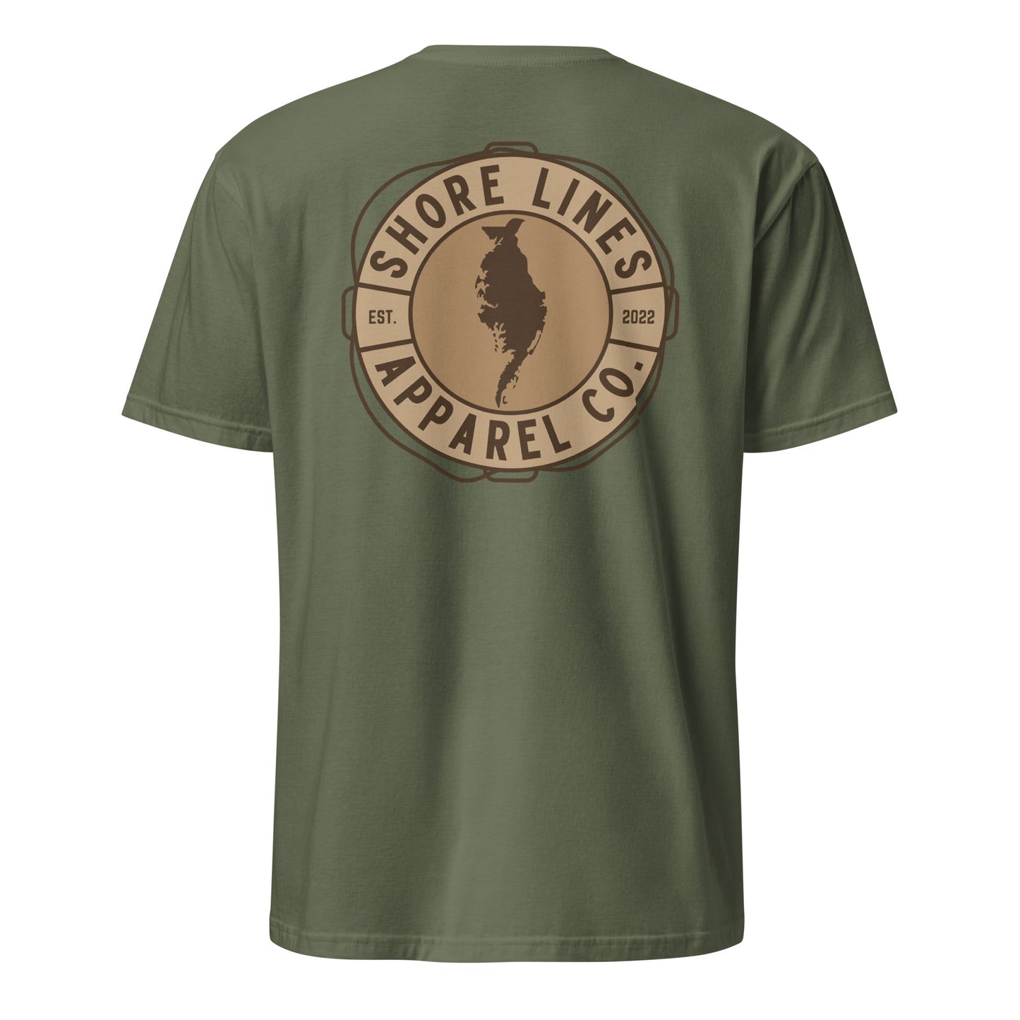 Shore Lines Espresso | Short Sleeve