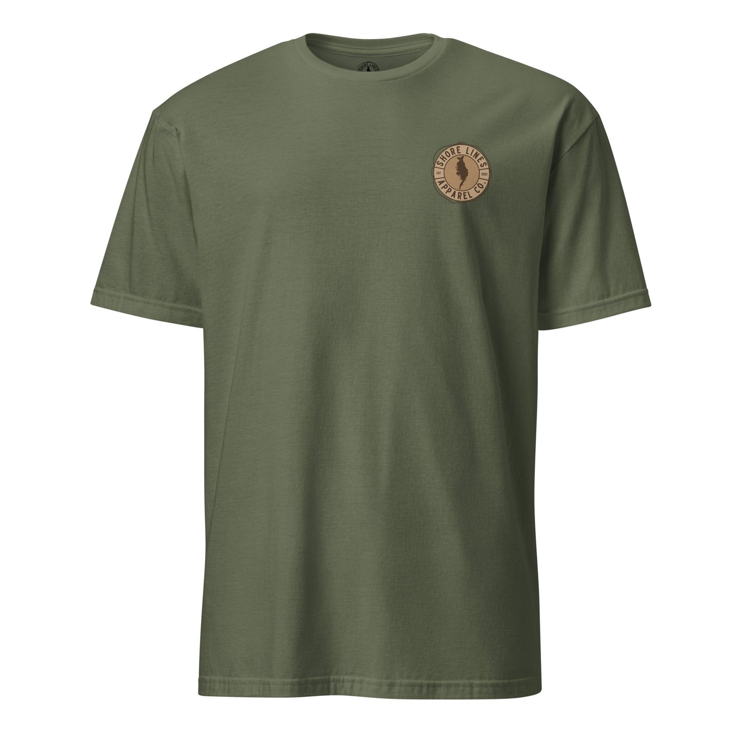 Shore Lines Espresso | Short Sleeve