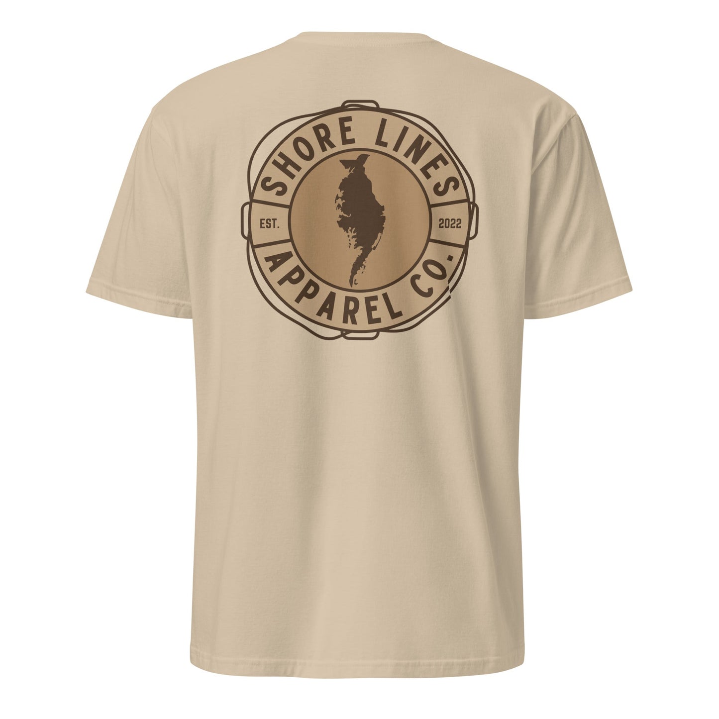 Shore Lines Espresso | Short Sleeve
