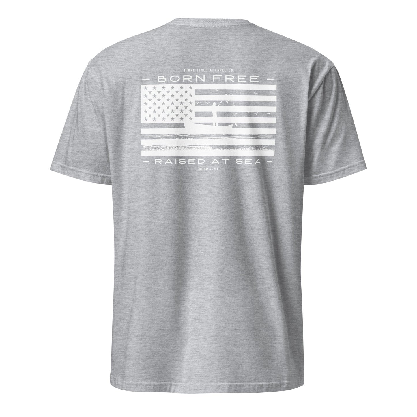 Born Free Raised at Sea | Short Sleeve