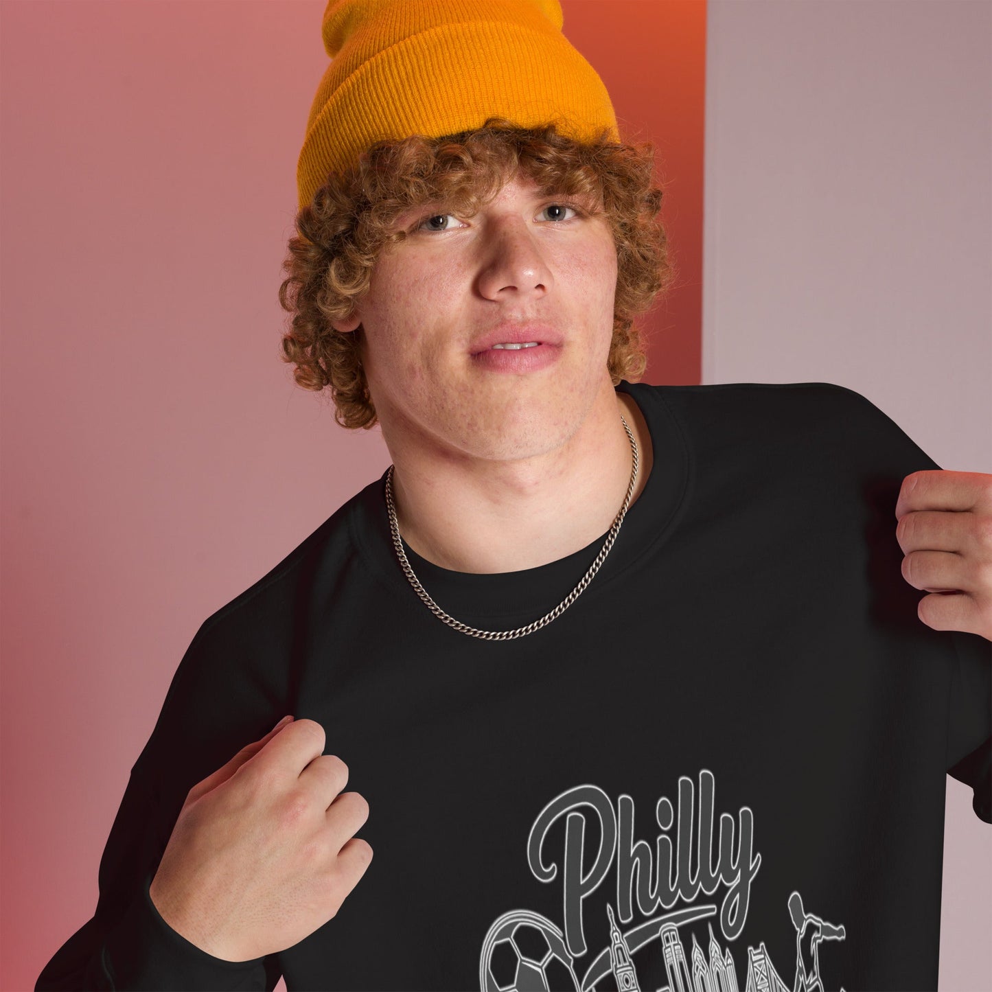 Philly Skyline Soccer Sweatshirt | Philadelphia City Pride Unisex