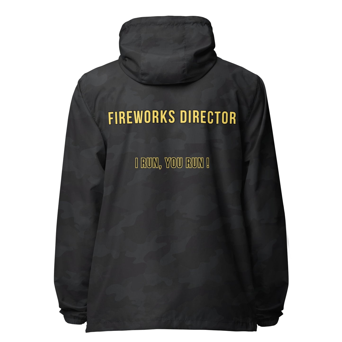 Fireworks Director - lightweight zip up windbreaker