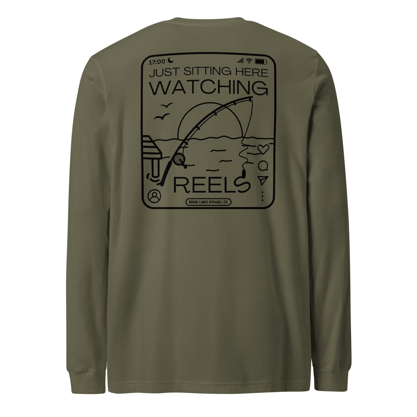Watching Reels | Long Sleeve
