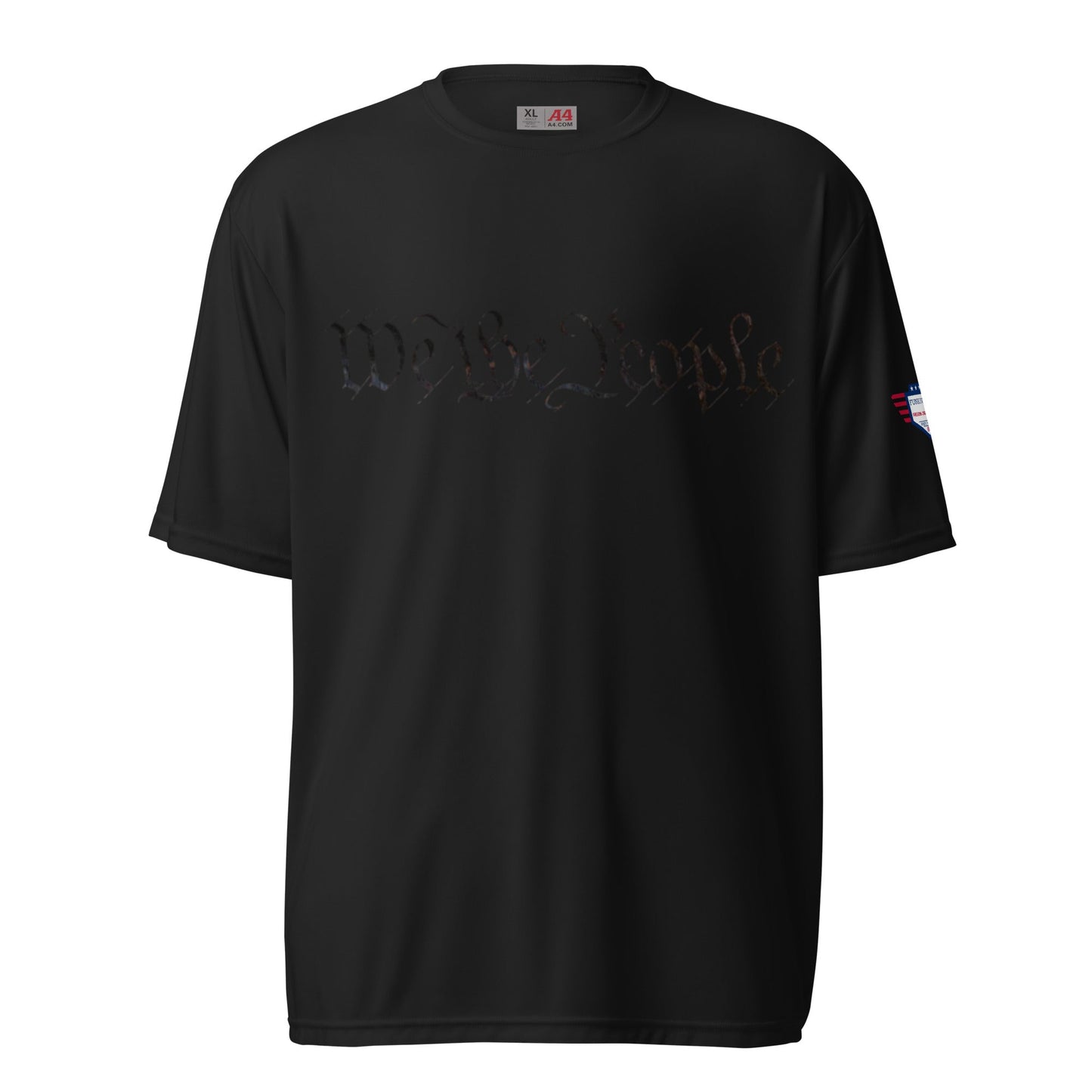 Nosotros el Pueblo - Camiseta de rendimiento unisex con cuello redondo