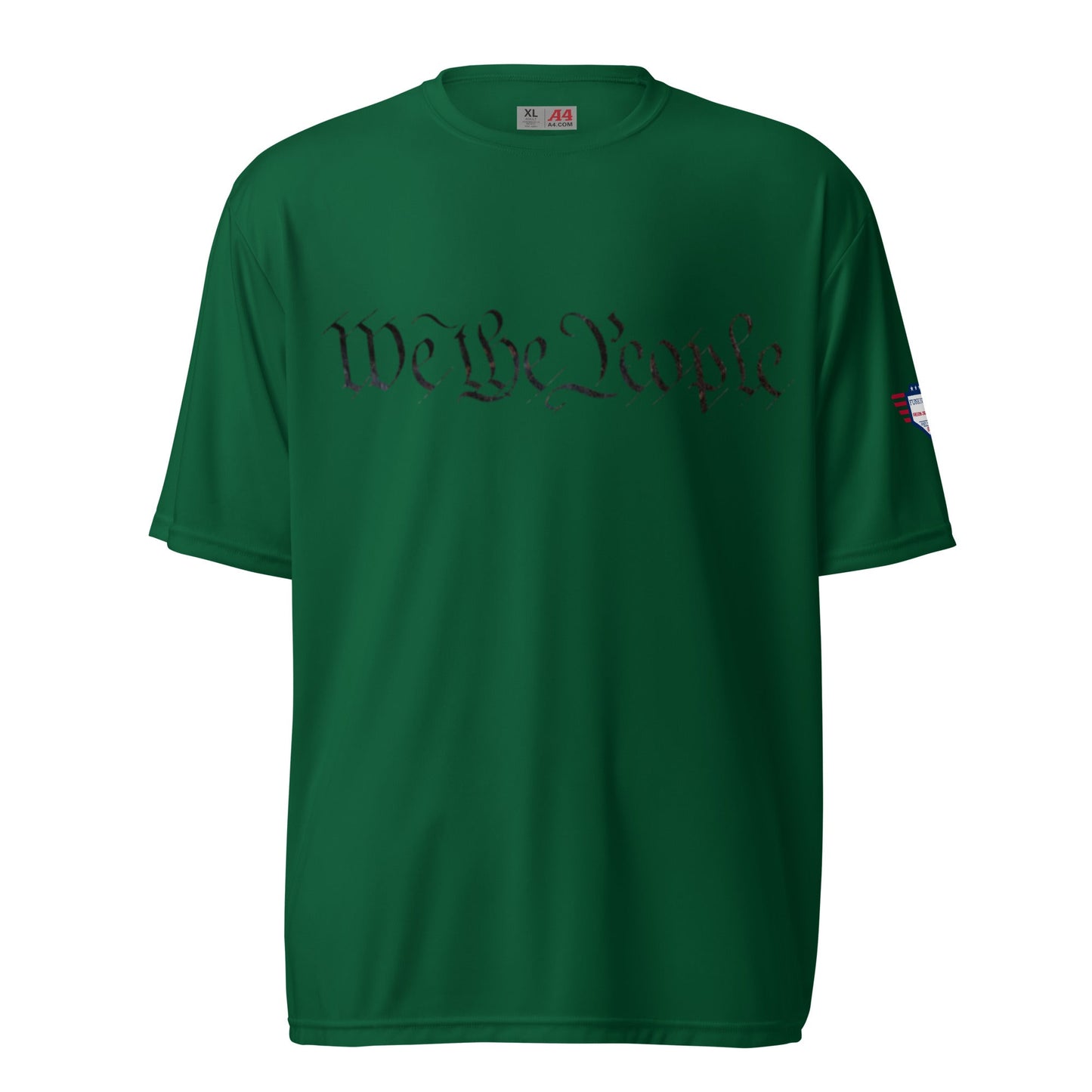 Nosotros el Pueblo - Camiseta de rendimiento unisex con cuello redondo