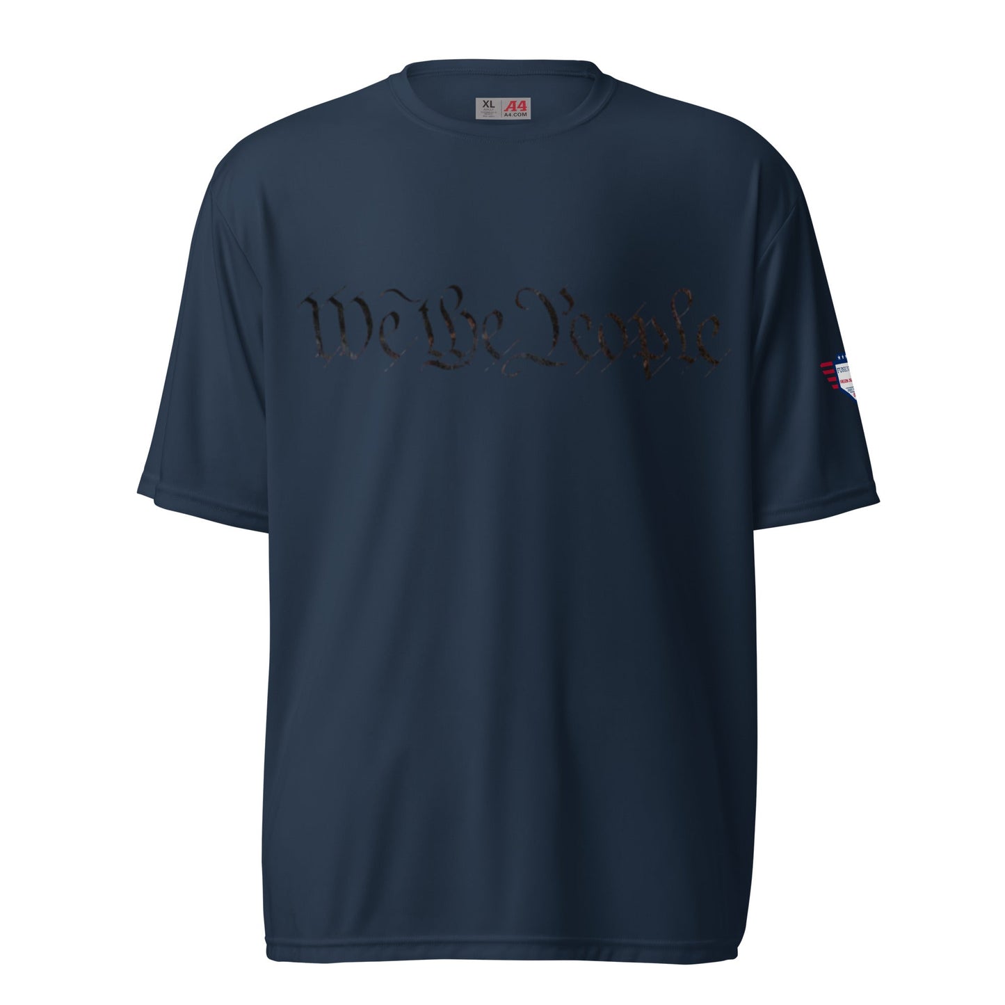 Nosotros el Pueblo - Camiseta de rendimiento unisex con cuello redondo