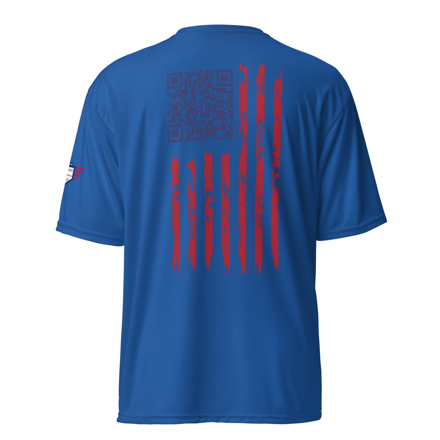 We the People easter-egg QR Code - Trump Dance - Unisex performance crew neck t-shirt