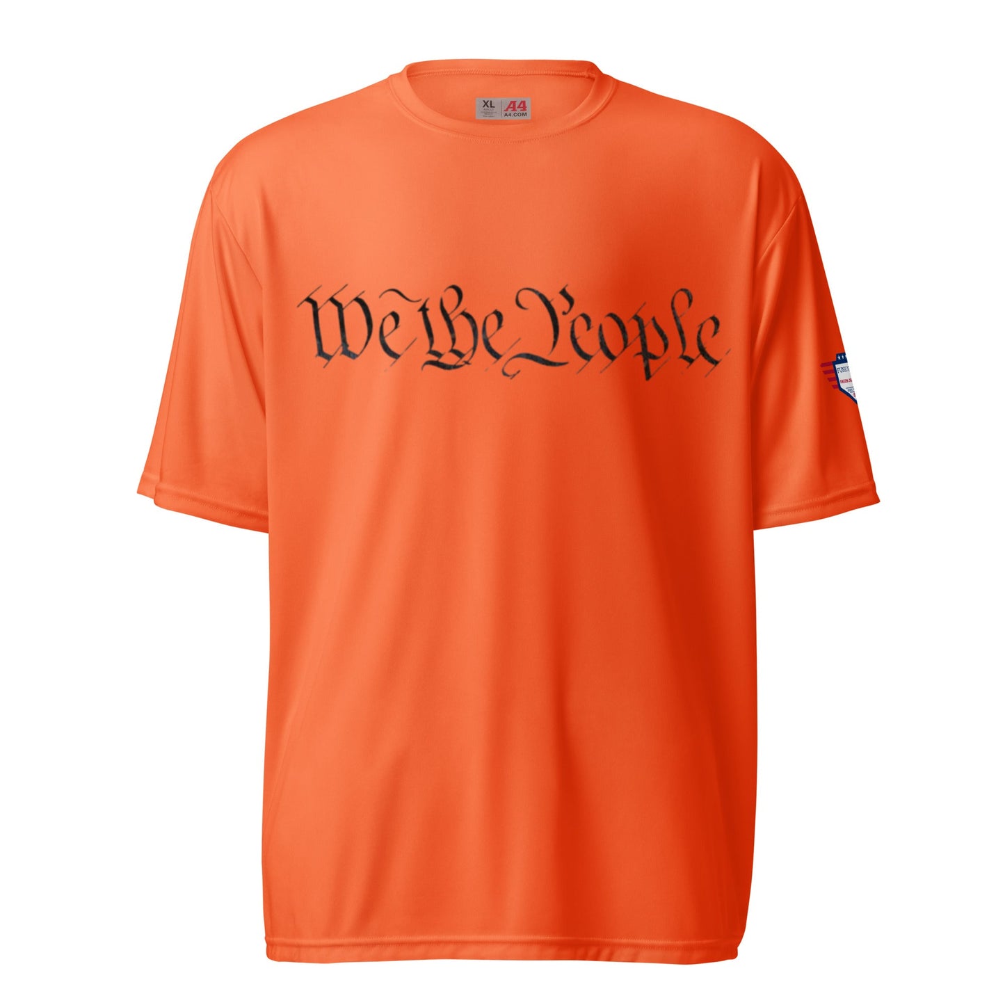 Nosotros el Pueblo - Camiseta de rendimiento unisex con cuello redondo