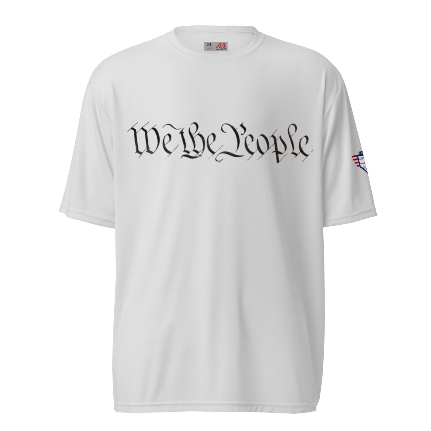 Nosotros el Pueblo - Camiseta de rendimiento unisex con cuello redondo