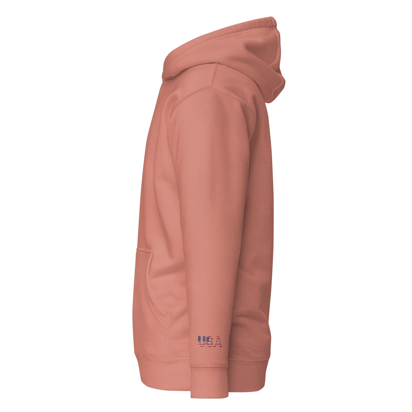 The most comfortable embroidered Hoodie you have ever seen - runs small so size up - 'Merica Merch