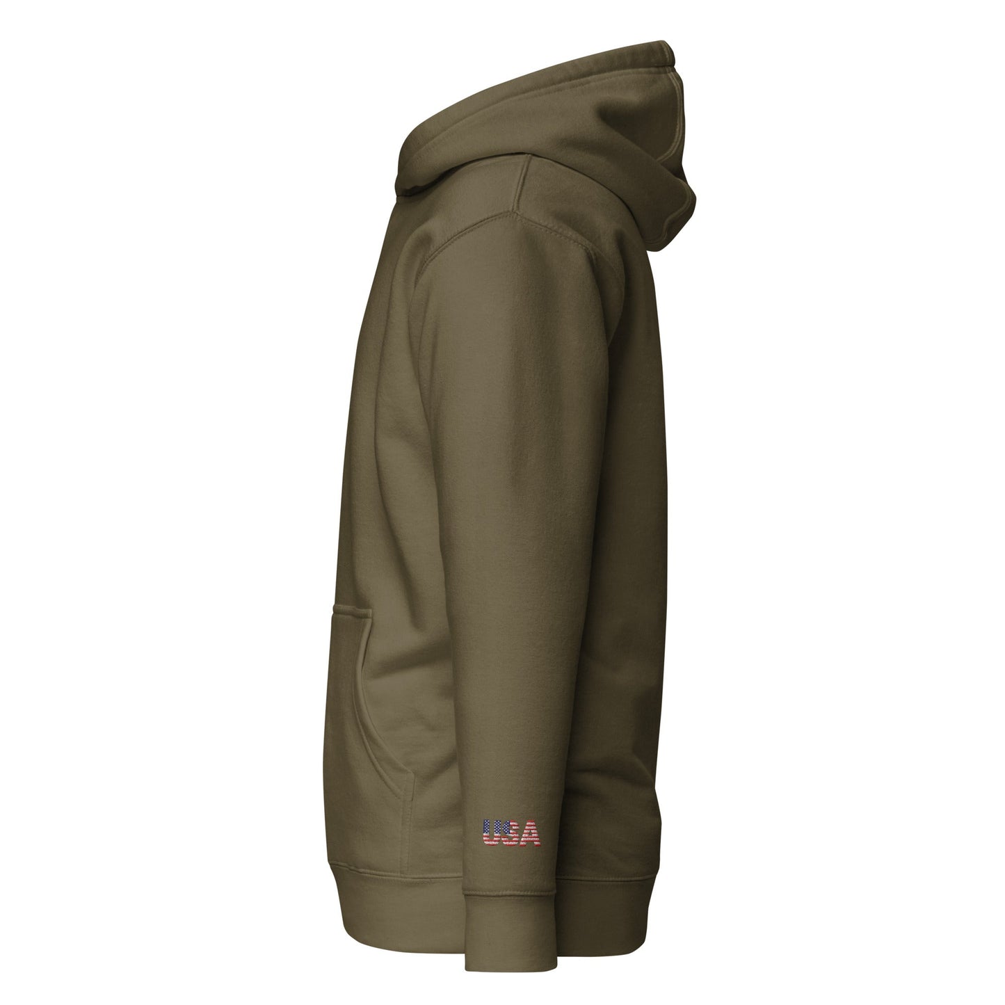 The most comfortable embroidered Hoodie you have ever seen - runs small so size up - 'Merica Merch