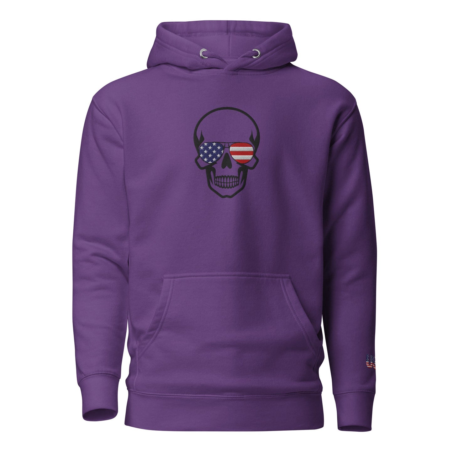 The most comfortable embroidered Hoodie you have ever seen - runs small so size up - 'Merica Merch