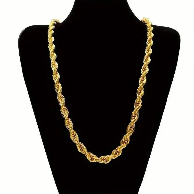 European Classic Twist Necklace Rope Chain