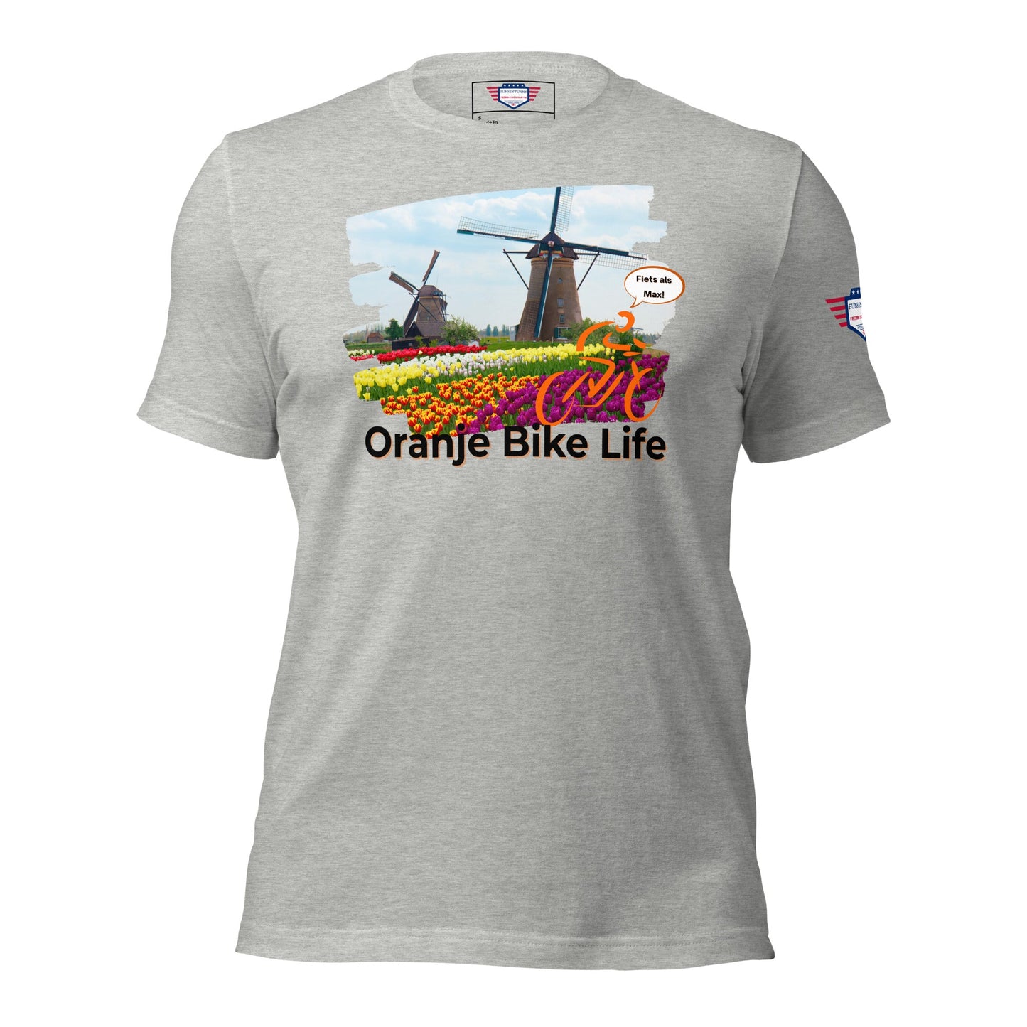 Fiets als Max ! - Unisex t-shirt