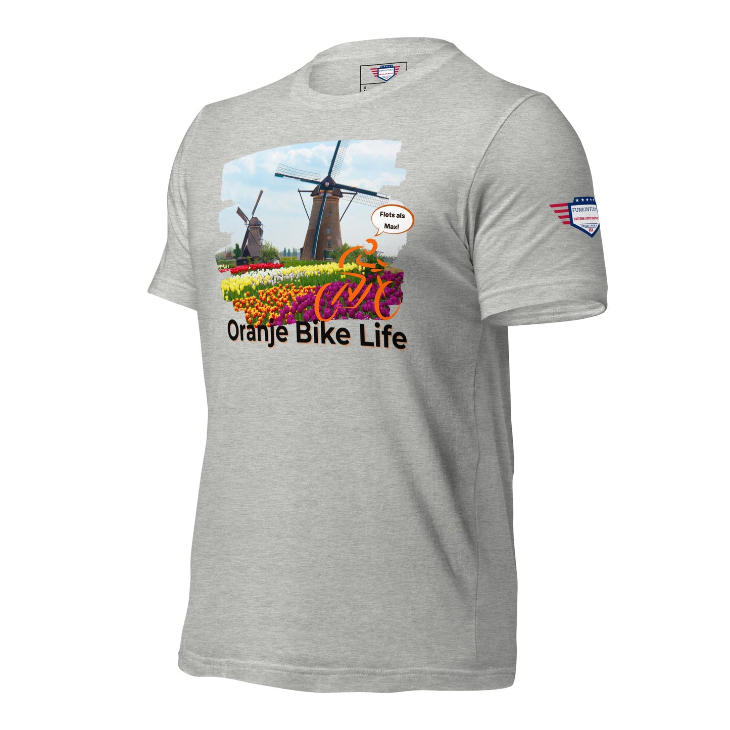 Fiets als Max ! - Unisex t-shirt